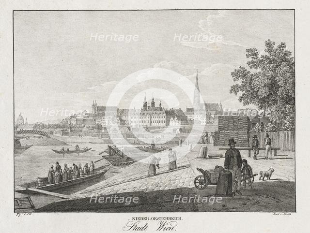 Nieder-oesterreich, Stadt Wien. Creator: Jakob Alt (Austrian, 1789-1872).