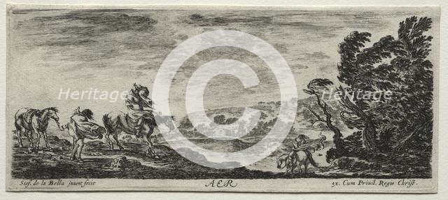 The Four Elements: Aer. Creator: Stefano Della Bella (Italian, 1610-1664).