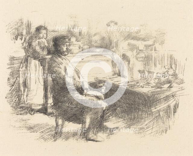 The Shoemaker, 1896. Creator: James Abbott McNeill Whistler.