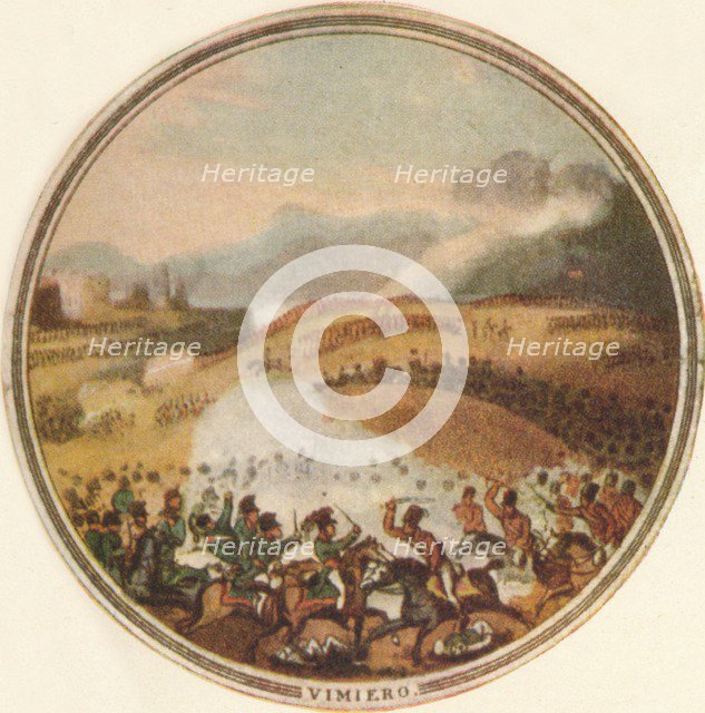 'Battle of Vimiero', 1815, (1910). Artist: Edward Orme.