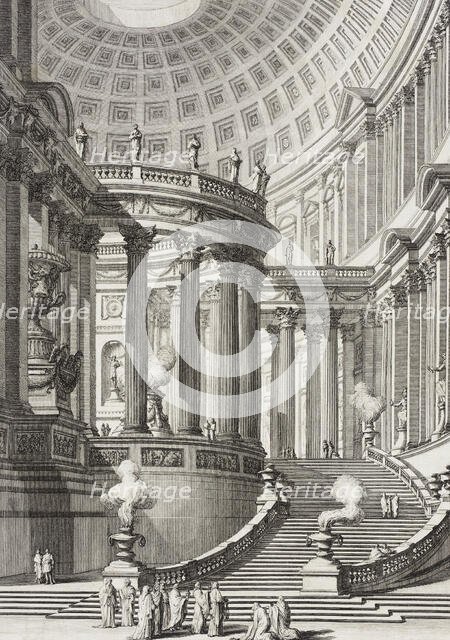 Ancient Temple, c1743. Creator: Giovanni Battista Piranesi.