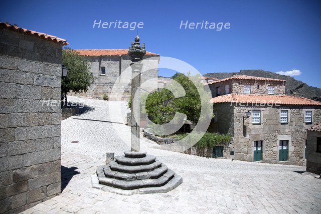 A monument in Sortelha, Portugal, 2009. Artist: Samuel Magal