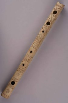Flute, Iran, 9th century. Creator: Unknown.