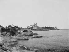 Marquette, Mich., Lighthouse Point, c1898. Creator: Unknown.