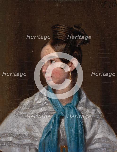 Elisa Pearson Playter, c. 1837. Creator: Pieter Christoffel Wonder (Dutch, 1780-1852).