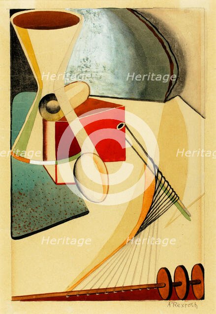 Composition, ca. 1935-1943. Creator: Andree Rexroth.