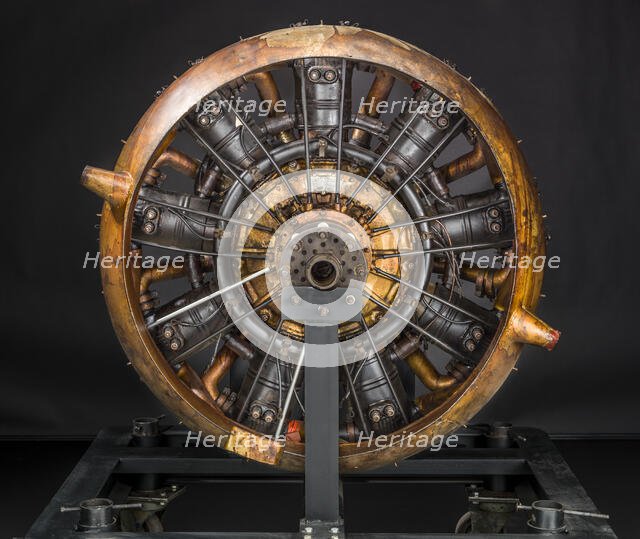 Salmson Z-9, Radial 9 Engine, Circa 1917-1918. Creator: Salmson.