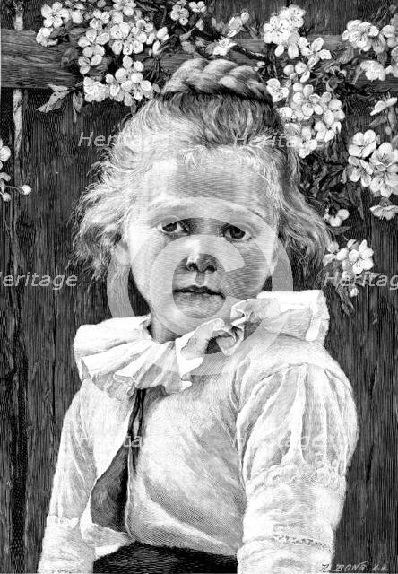 Early Blossoms - after C. Bantzer, 1890. Creator: Richard Bong.