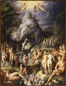 The Golden Age, 1570. Creator: Zucchi, Jacopo (c. 1541-c. 1590).