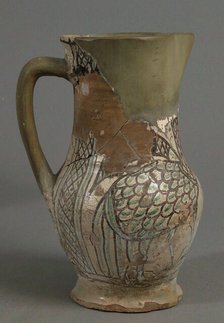 Pitcher, Italian, early 15th century. Creator: Unknown.