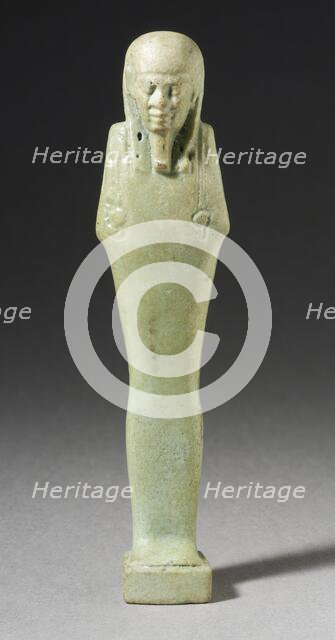 Shabti, 26th Dynasty-Ptolemaic Period (664-304 BCE). Creator: Unknown.