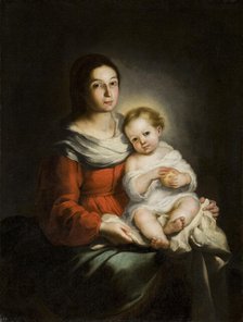 Virgin and Child, c. 1650. Creator: Murillo, Bartolomé Estebàn (1617-1682).