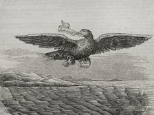 Allegory depicting the sale of Louisiana by Napoleon I to the United States,...(1851).  Creator: Chamorro.