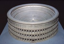 Model of Colosseum at Rome (Museo di Civilta Roma), c20th century. Artist: CM Dixon.
