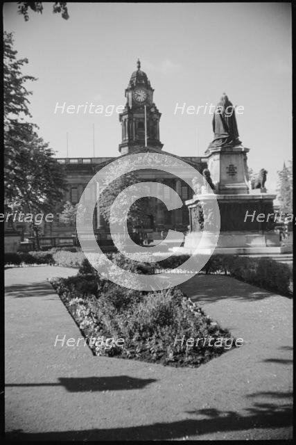 Town Hall, Dalton Square, Lancaster, Lancashire, c1955-c1980. Creator: Ursula Clark.