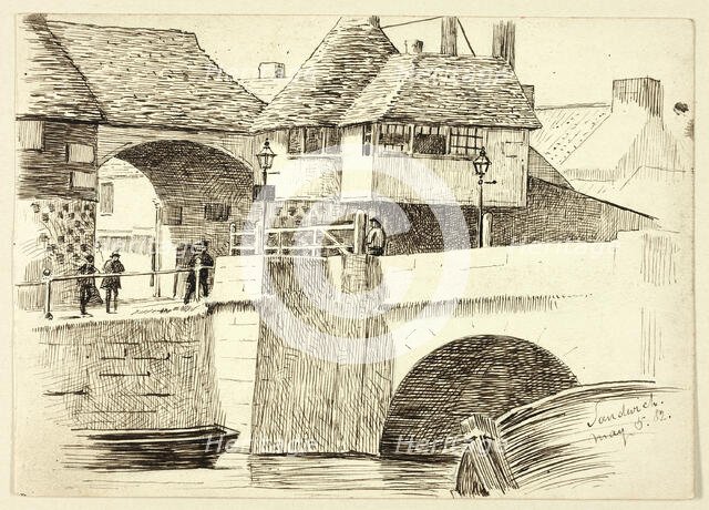 Sandwich, May 5, 1882. Creator: Henry Stacy Marks.