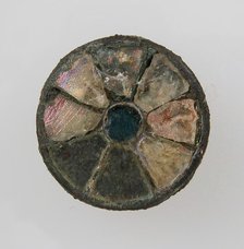 Disk Brooch, Frankish, 6th century. Creator: Unknown.