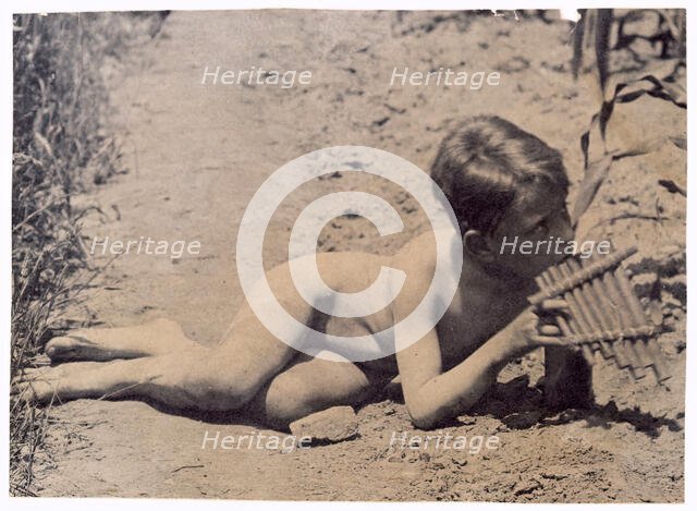 Ben Crowell (Study for "Arcadia"), c. 1883. Creator: Thomas Eakins.