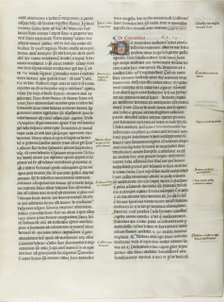 Folio Seven from Burchard of Sion's De locis ac mirabilibus mundi, or an Illuminated Ge..., c. 1460. Creator: Burchard of Mount Sion.