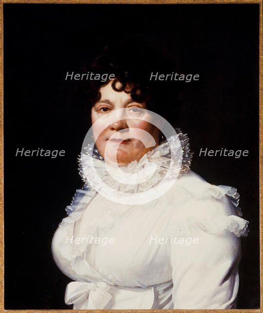 Portrait of Louise-Rosalie Dugazon, born Lefevre (1755-1821), singer, c1810. Creator: Henri-Francois Riesener.