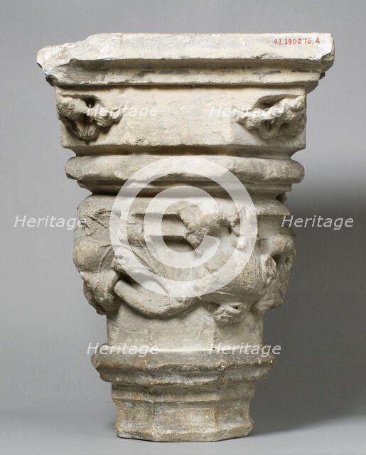 Capital, French, 15th century. Creator: Unknown.