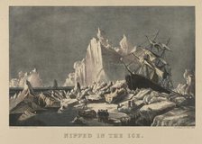 Nipped in the Ice, 1876-94., 1876-94. Creators: Nathaniel Currier, James Merritt Ives, Currier and Ives.