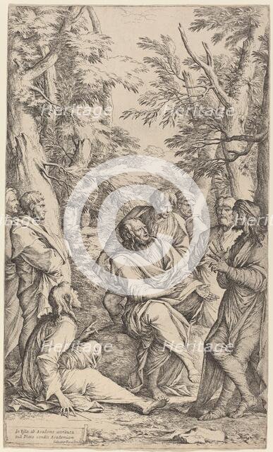 The Academy of Plato. Creator: Salvator Rosa.