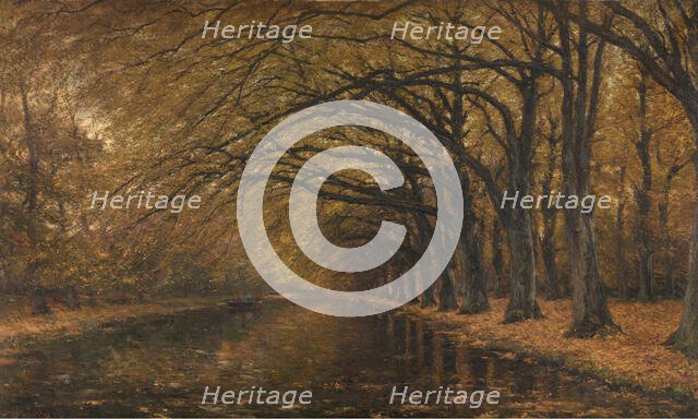 Autumn, c1880-1940. Creator: Franz Courtens.