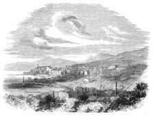 The Emperor Napoleon's visit to Corsica: view of Bastia, 1860. Creator: Unknown.