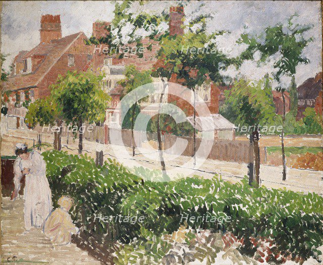 Bath Road, London, 1897. Artist: Camille Pissarro.