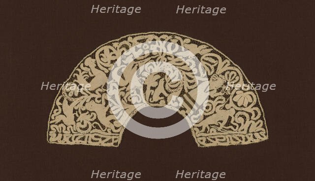 Fan Leaf, Italy, 1725/50. Creator: Unknown.