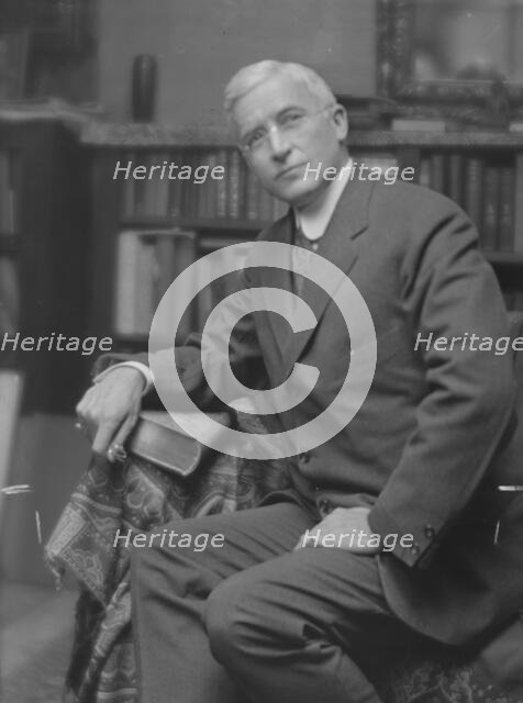 Selden, S.L., Mr., portrait photograph, 1915. Creator: Arnold Genthe.