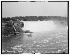 Niagara Falls from Canadian Shore, c1905. Creator: Unknown.