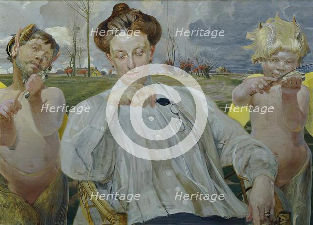 The artist's wife, 1905. Creator: Jacek Malczewski.