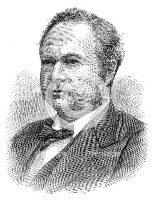 Mr. W. Windom, U. S. Secretary of the Treasury, 1881. Creator: Unknown.