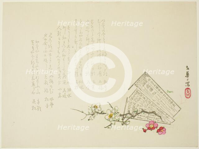 Almanac, Japan, 1883. Creator: Matsui Toka.