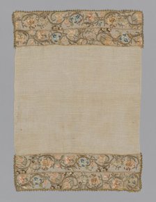 Towel or Napkin (Altered ?), Turkey, 19th century. Creator: Unknown.