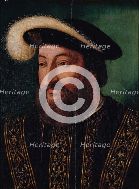 Portrait of Francis I (1494-1547), King of France, Duke of Brittany, Count of Provence. Creator: Anonymous.