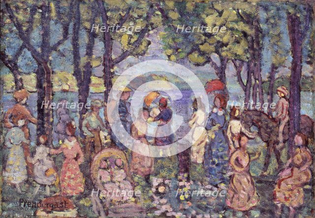 Summer, New England, 1912. Creator: Maurice Brazil Prendergast.