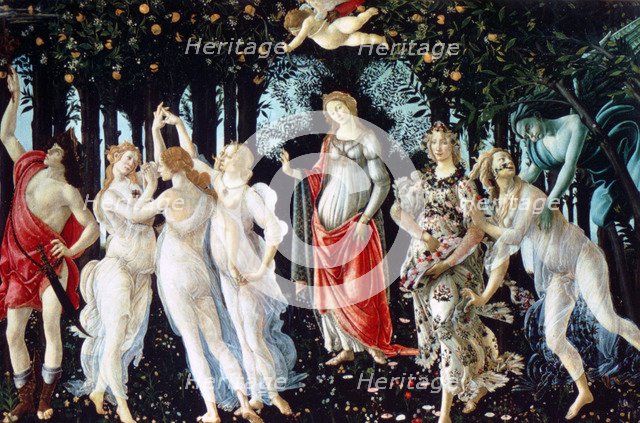 'Primavera', c1478. Artist: Sandro Botticelli
