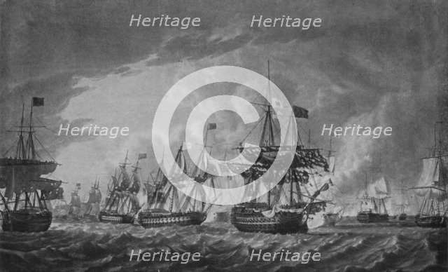 'Before the 'Glorious First of June'', c1795. Artist: Robert Dodd.