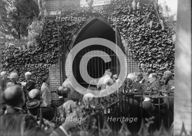 Arthur James Balfour M.P., O.M, Head of British Commission To U.S. Allied Commission, 1917.  Creator: Harris & Ewing.