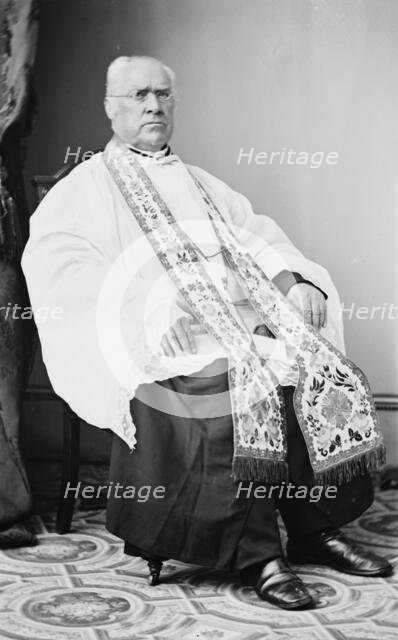 Rev. G.R. Brophy, between 1855 and 1865. Creator: Unknown.