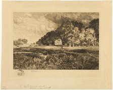 Long Island Landscape, 1889. Creator: Thomas Moran.