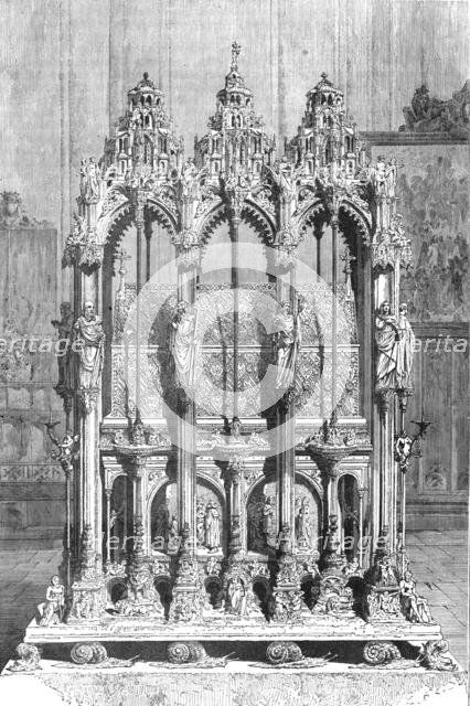 ''Tomb of St. Sebald, Nuremberg; From Alsace to the Hartz', 1875. Creator: Unknown.