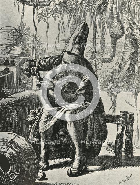 'The Dervise Plucks the Hairs from the Cat's Tail', 1906. Creator: Dalziel Brothers.