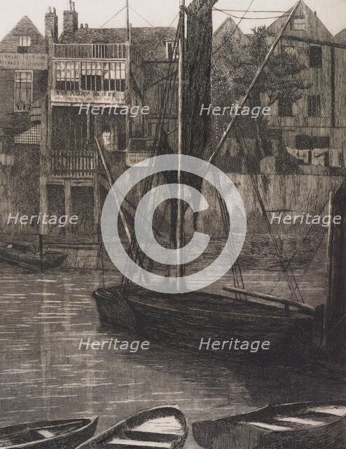 The Adam and Eve Inn, Chelsea, 1872. Creator: Edwin Edwards.