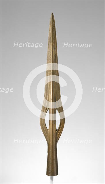 Spearhead, Bronze Age, 1200-800 B.C. Creator: Unknown.