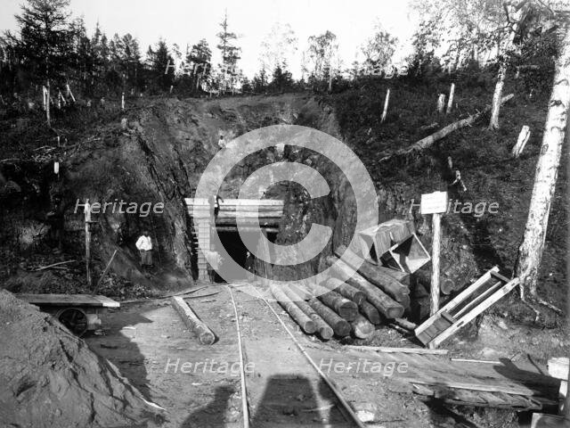 Lower Part of the Tunnel at Verst 36, 1900-1904. Creator: Unknown.