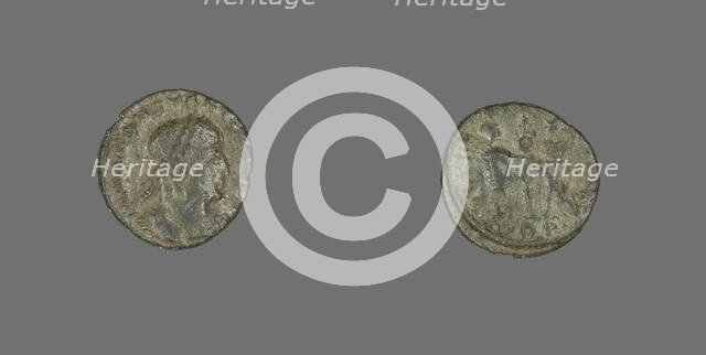 Coin Portraying Emperor Constantius II, 335-337. Creator: Unknown.